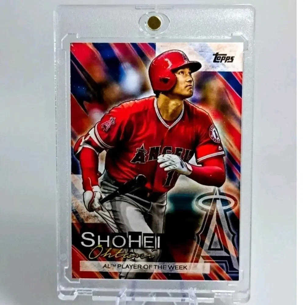 SHOHEI OHTANI 2019 Topps Update Highlights AL Player Of The Week #SO-14 angels